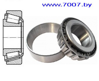 Подшипник 32008 (2007108), размер 40*68*20 (TIMKEN France) фото-4