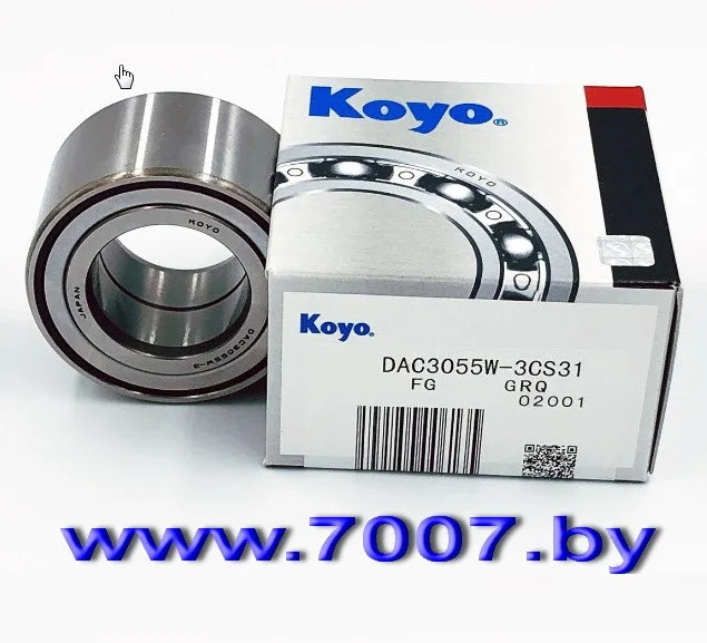 Подшипник DAC3055W-3CS31,(30*55*32) KOYO (Japan) - фото