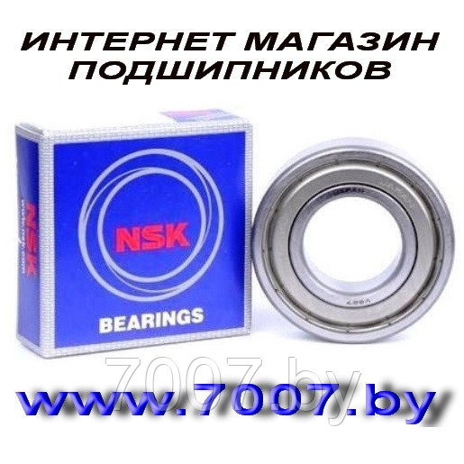 Подшипник 606 ZZ (80016), размер 6х17х6, NSK- фото2