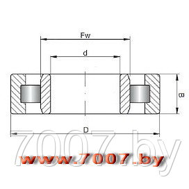 Подшипник NU2208E XL TVP2, размер 40*80*23 FAG- фото4