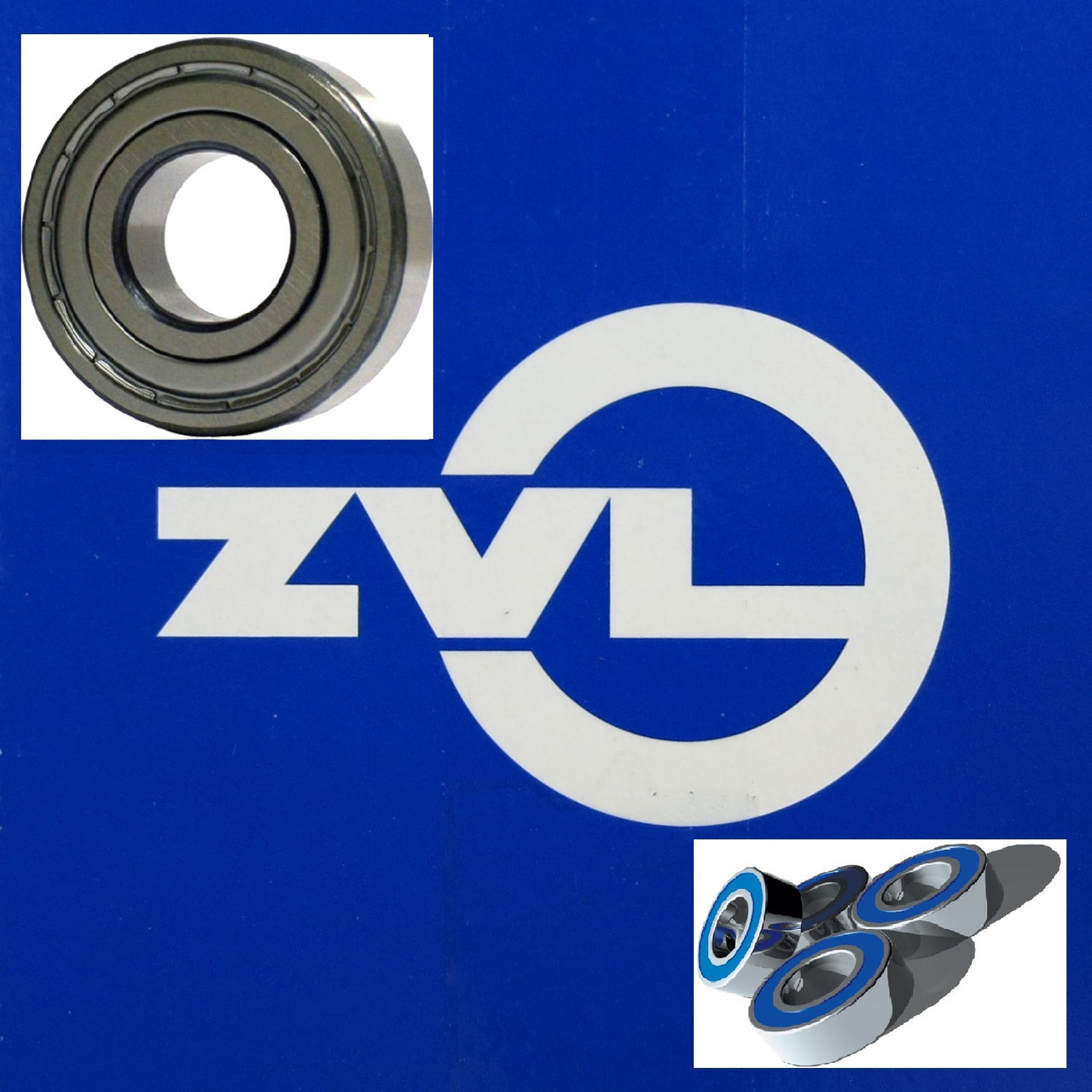 Подшипник 6315 ZZ C3, размер 75х160х37  ZVL Словакия - фото