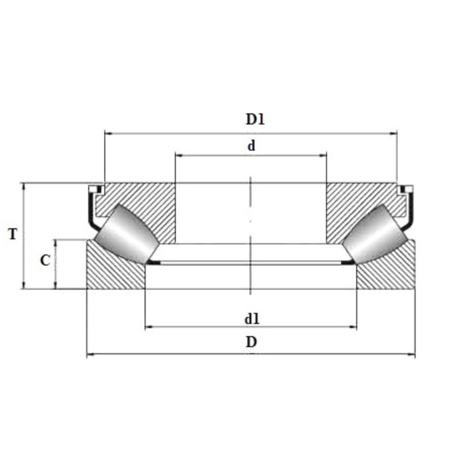 Подшипник 9039417 Л, (29417 M) - фото3