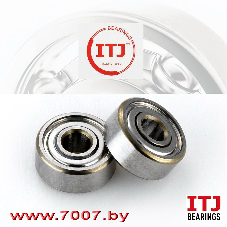 Подшипник MR83 ZZ, размер 3x8x3 (ITJ Japan) - фото