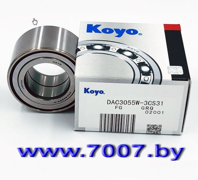 Подшипник DAC3055W-3CS31,(30*55*32) KOYO (Japan) - фото1 Подшипник DAC3055W-3CS31,(30*55*32) KOYO (Japan) - фото1